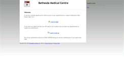 Desktop Screenshot of bethesda-medical-centre.appointments-online.co.uk