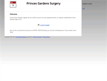 Tablet Screenshot of alexandra-surgery.appointments-online.co.uk